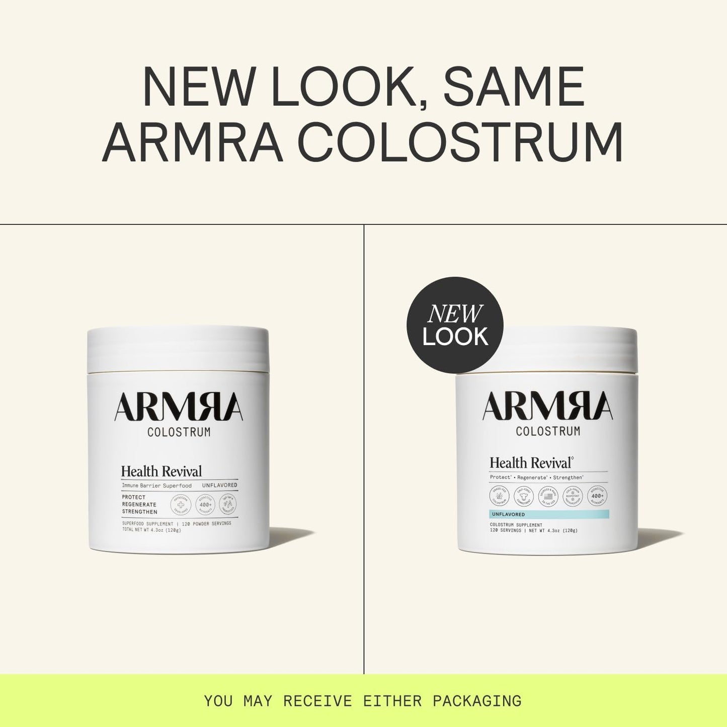 ARMRA Unflavored Jar